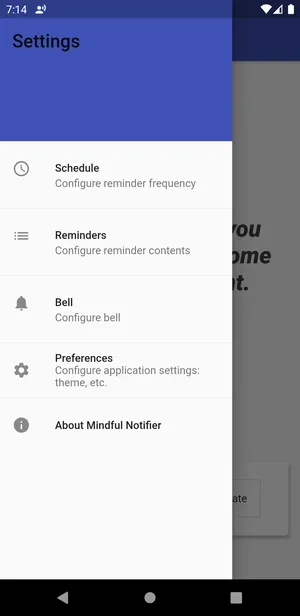 Mindful Notifier